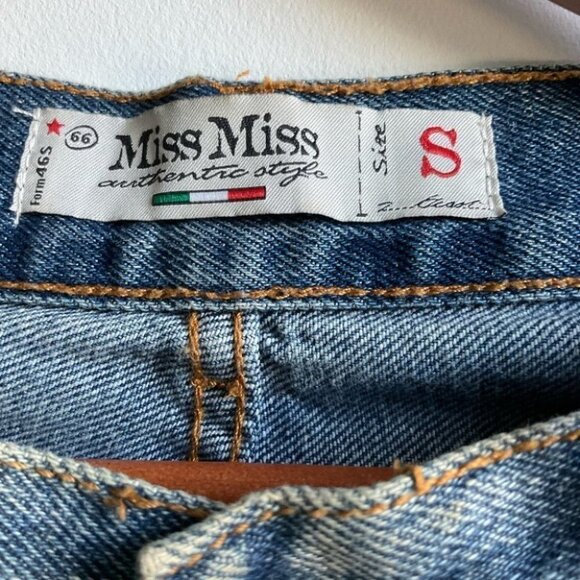 Miss Miss by Valentina Distressed  Jeans Made In Italy - Picture 4 of 7